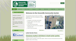 Desktop Screenshot of gracevillecommunitygarden.org.au