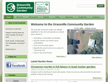 Tablet Screenshot of gracevillecommunitygarden.org.au